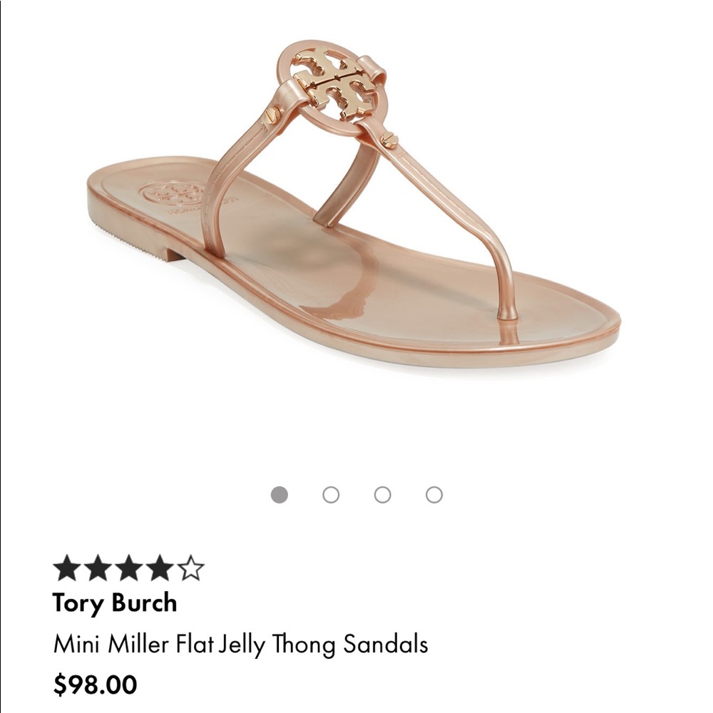 Tory Burch Mini Miller flat Jelly sandals